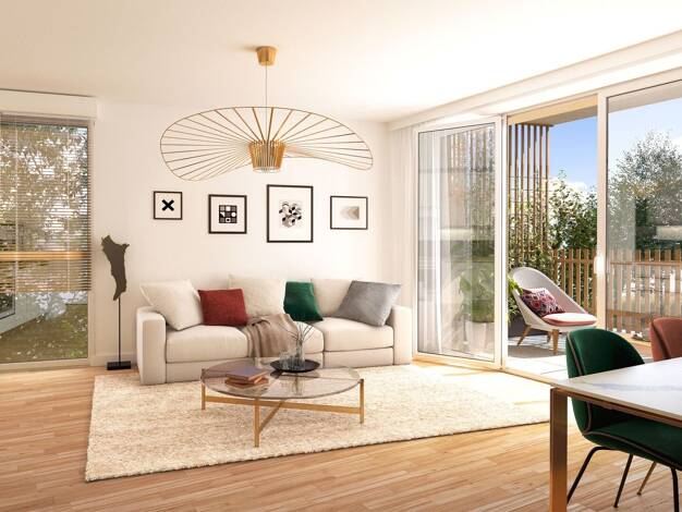 Appartement à vendre - Neuf 415 700 € 4 pièces 3 chambres 77 m² Étage 1/3 Juvigny 74100