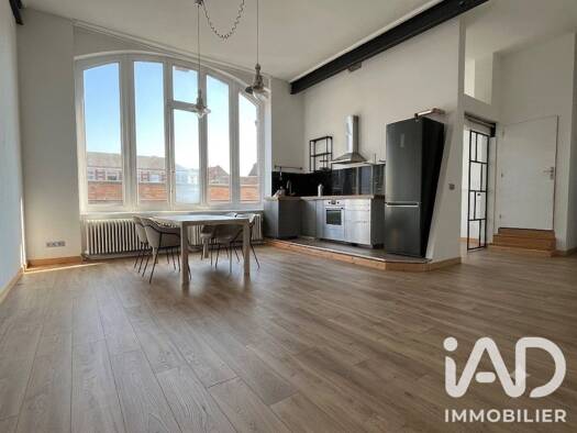 Appartement à vendre 137 800 € 2 pièces 1 chambre 58 m² Étage 2/2 Anseele-Centre-Nations Unies-Crouy-Esperence Roubaix 59100