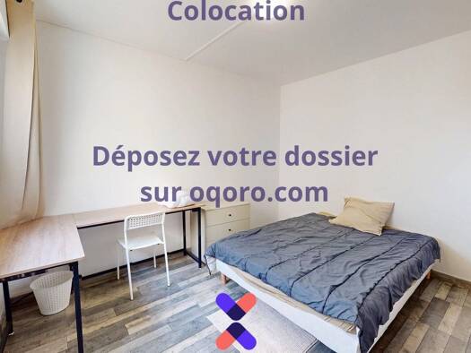 Colocation à louer 480 € 5 pièces 4 chambres 93,1 m² 7ème étage Centre Urbain-Coquibus Évry-Courcouronnes 91000