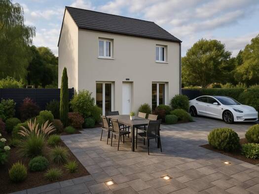 Terrain avec maison neuve à vendre 793 765 € 1 pièce 5 chambres 99 m² Brou-sur-Chantereine 77177