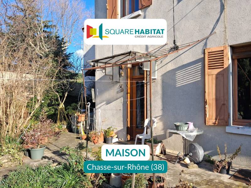 Maison à vendre, 65m², CHASSE SUR RHONE