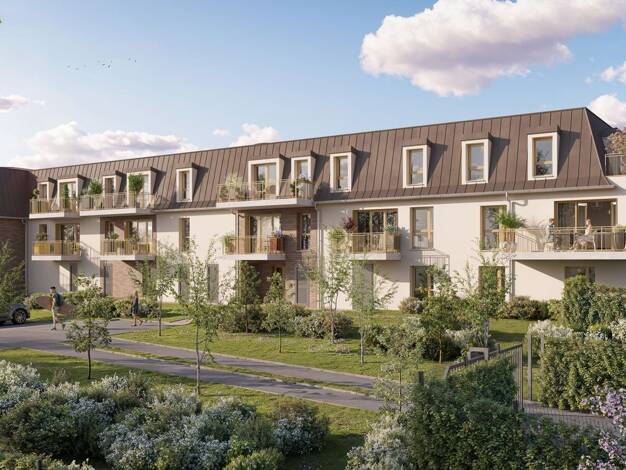 Appartement à vendre - neuf 402 000 € 4 pièces 3 chambres 86,5 m² 2ème étage Villers-sur-Mer 14640