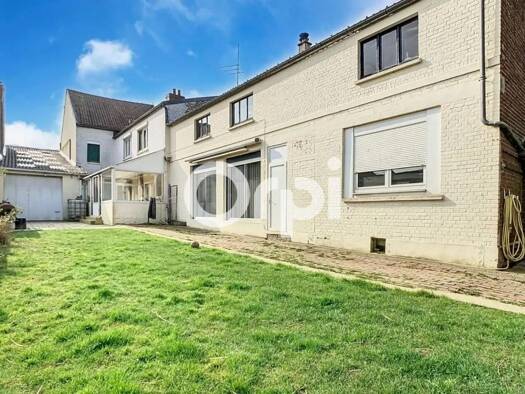 Maison de ville à vendre 152 000 € 6 pièces 4 chambres 182 m² 1 538 m² de terrain Nord Divion 62460