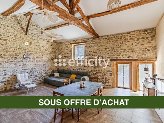 Maison à vendre 350 000 € 5 pièces 3 chambres 159 m² 200 m² de terrain Rivolet 69640