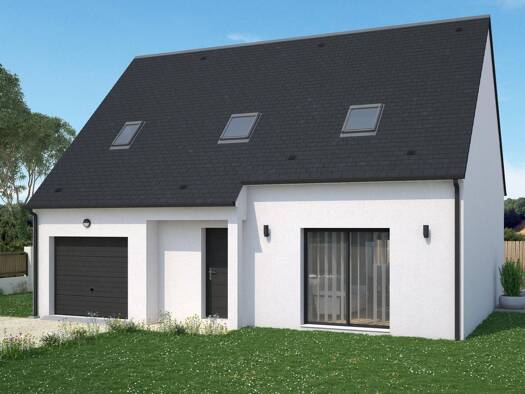 Terrain avec maison neuve à vendre 227 184 € 4 pièces 3 chambres 108 m² 485 m² de terrain Vouillé 86190