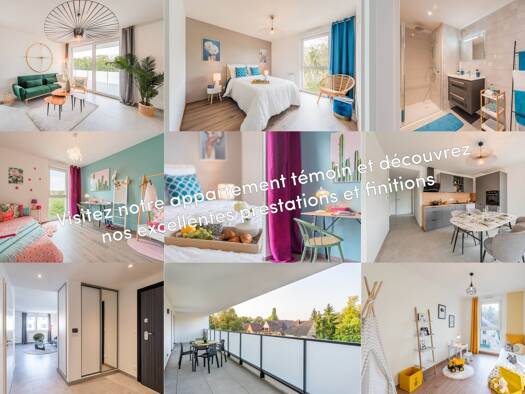 Appartement à vendre - neuf 160 748 € 2 pièces 2 chambres 44,6 m² dès le 31/03/2027 Soultz-les-Bains 67120