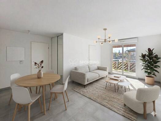 Appartement à vendre 71 500 € 2 pièces 1 chambre 45 m² RDC/1 Sainte-Bazeille 47180