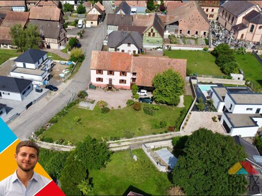 Maison à vendre 386 900 € 8 pièces 5 chambres 182 m² 1 316 m² de terrain Hessenheim 67390