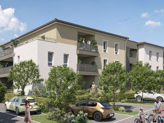 Appartement en viager - neuf 148 240 € 2 pièces 1 chambre 50,2 m² dès le 31/12/2027 Albon 26140