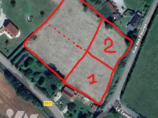 Terrain constructible à vendre 38 000 € 1 000 m² de terrain Fréauville 76660