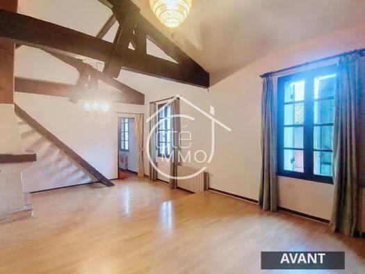 Appartement à vendre 93 300 € 3 pièces 2 chambres 89,6 m² Étage 1/1 Sainte-Foy-la-Grande 33220