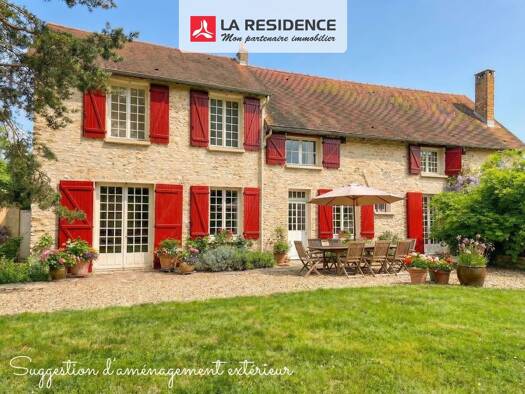 Maison à vendre 590 000 € 9 pièces 6 chambres 199 m² 4 380 m² de terrain Houdan 78550