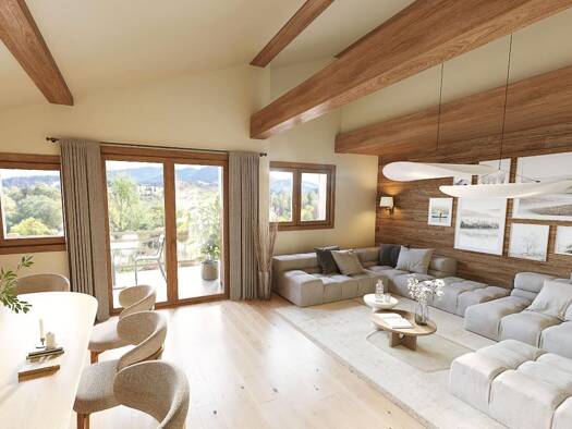 Duplex à vendre 1 750 000 € 4 pièces 4 chambres 151,9 m² Dernier étage, Étage 2/2 Demi-Quartier 74120