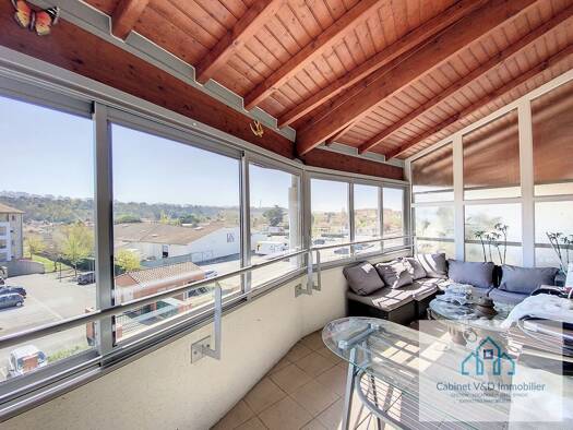 Appartement à vendre 275 000 € 3 pièces 2 chambres 100 m² Étage 3/3 Barri-Brioudes Muret 31600