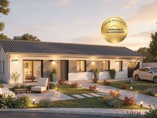 Terrain avec maison neuve à vendre 236 000 € 4 pièces 3 chambres 95 m² 2 281 m² de terrain Cerdon 01450