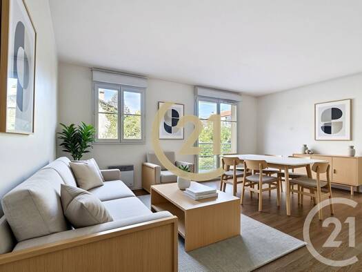 Appartement à vendre 199 900 € 3 pièces 2 chambres 64,84 m² 1er étage Longjumeau 91160