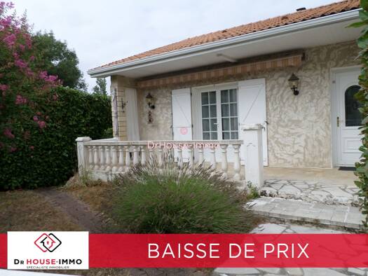 Maison de plain-pied à vendre 207 000 € 6 pièces 3 chambres 153 m² 850 m² de terrain Linars 16730