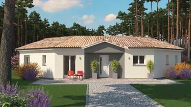 Maison de plain-pied à vendre 279 000 € 5 pièces 3 chambres 99 m² 630 m² de terrain Baron 33750