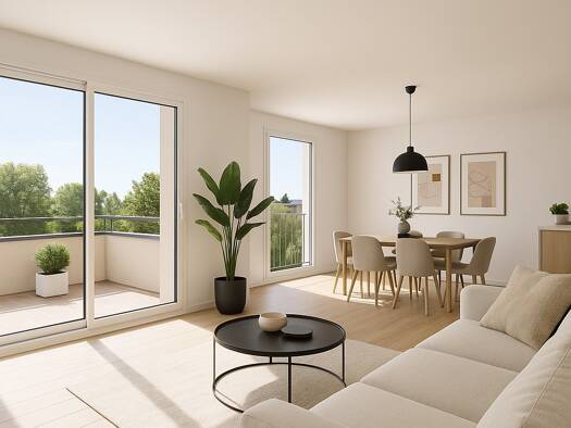 Appartement à vendre - Neuf 485 000 € 4 pièces 3 chambres 107 m² dès le 30/09/2026 Centre Illkrich-Graffenstaden 67400