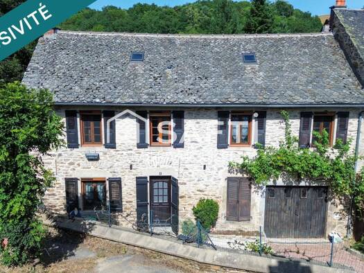 Maison à vendre 178 000 € 4 pièces 3 chambres 101 m² 412 m² de terrain Calmont 12450