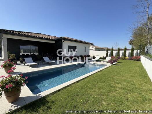 Maison à vendre 528 000 € 4 pièces 3 chambres 126,8 m² 608 m² de terrain Clémenceau-Pontac-Sallegourde-Pont de Langon Villenave-d'Ornon 33140