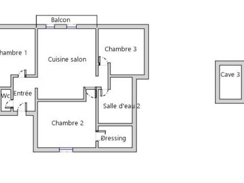 Maison à louer, 79m², ALBERTVILLE