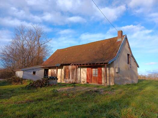 Maison de plain-pied à vendre 49 000 € 4 pièces 1 chambre 100 m² 1 014 m² de terrain Beaurepaire en Bresse 71580
