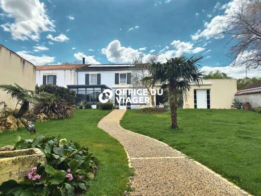 Maison en viager occupé Bouquet 99 750 € 5 pièces 4 chambres 154 m² 1 235 m² de terrain Dompierre-sur-Mer 17139