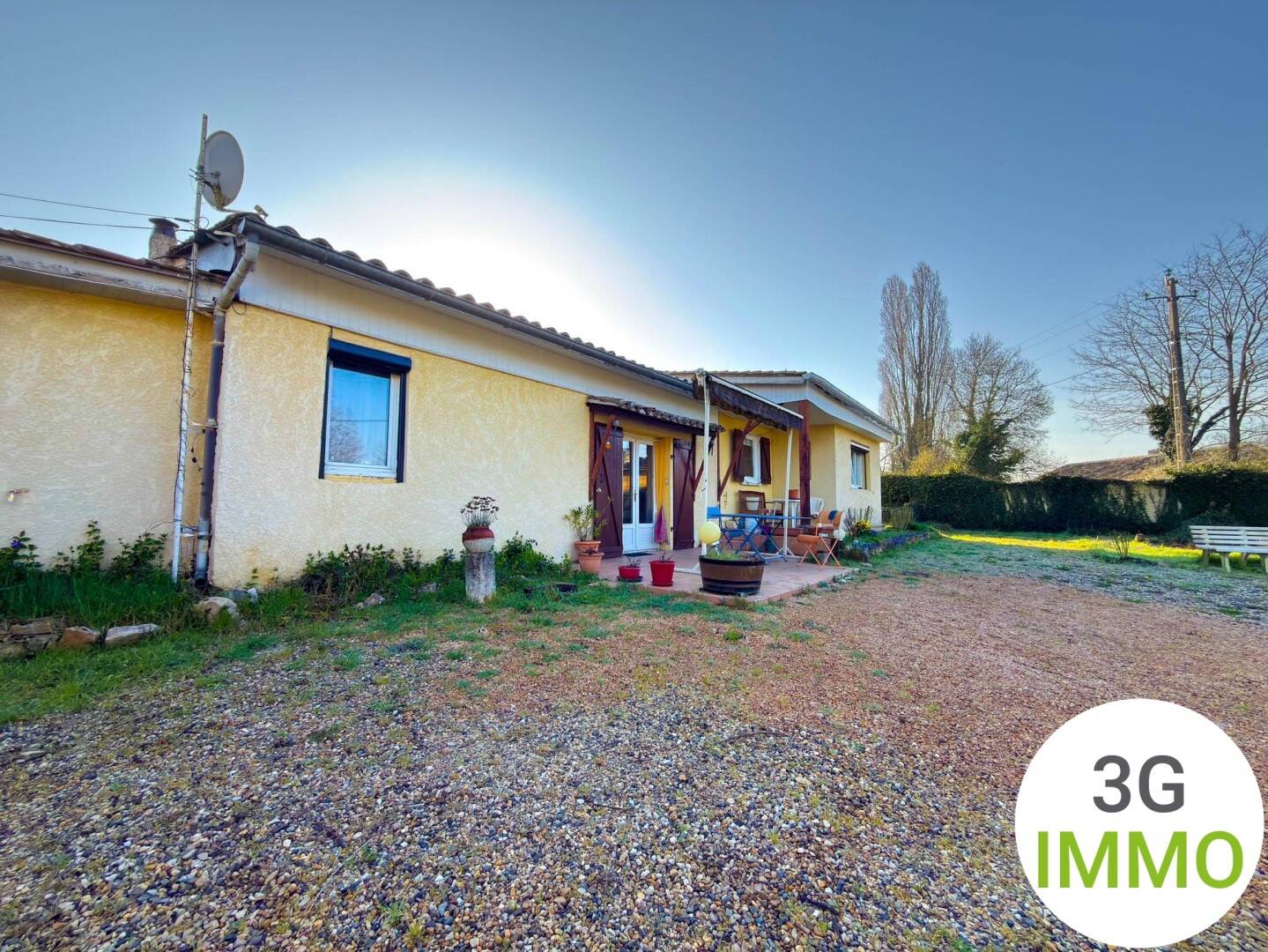 Maison à vendre, 124m², SAINT DIDIER SUR CHALARONNE