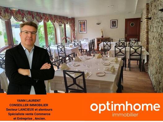 Restaurant à vendre Fonds de commerce 358 000 € 161 m² d'espace de restauration Centre Guingamp 22200