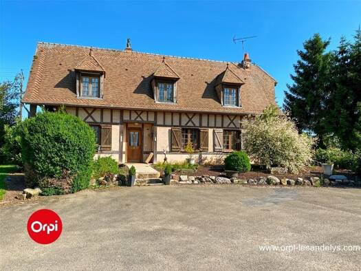 Maison à vendre 264 000 € 5 pièces 3 chambres 170 m² 2 328 m² de terrain Les Andelys 27700