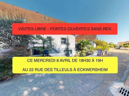 Maison à vendre 350 000 € 7 pièces 5 chambres 136 m² 296 m² de terrain Eckwersheim 67550