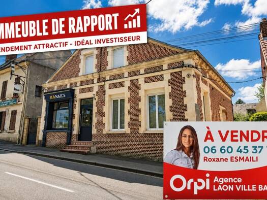 Immeuble à vendre 187 900 € 183 m² Saint-Gobain 02410