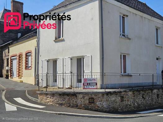 Maison à vendre 159 000 € 5 pièces 4 chambres 138 m² 245 m² de terrain Val d'Erdre-Auxence 49440
