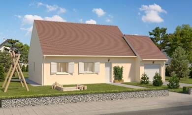Terrain avec maison neuve à vendre 189 900 € Chailley 89770