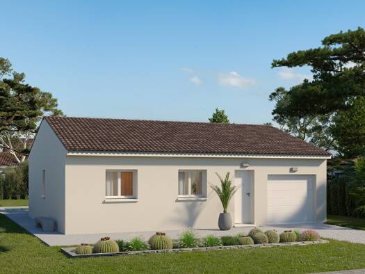 Terrain avec maison neuve à vendre 279 850 € 3 pièces 2 chambres 71 m² 298 m² de terrain Aigues-Vives 30670