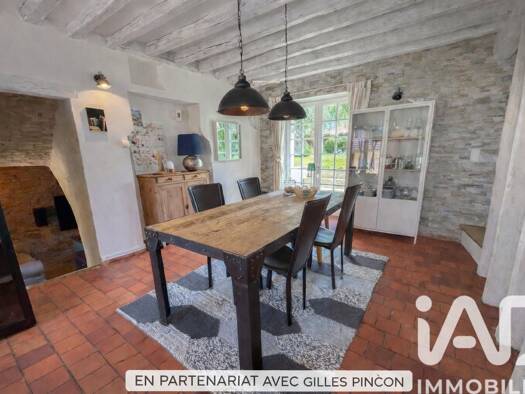 Maison de plain-pied à vendre 274 000 € 5 pièces 3 chambres 100 m² 608 m² de terrain Drocourt 78440