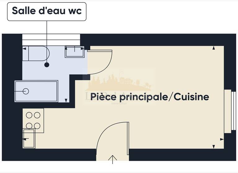 Appartement à vendre 110 000 € 1 pièce 13 m² Les Lilas 93260