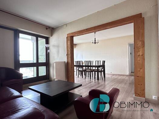 Appartement à vendre 129 470 € 5 pièces 3 chambres 96 m² Étage 8/8 Basseau-Frégeneuil-Grande Garenne-Sillac Angoulême 16000