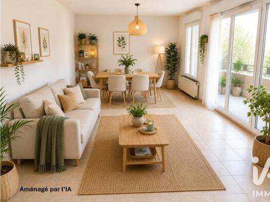 Appartement à vendre 125 000 € 3 pièces 2 chambres 68 m² Étage 2/6 Arlequin Grenoble 38100