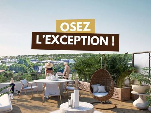 Appartement à vendre - neuf 280 000 € 1 pièce 31,3 m² 2ème étage dès le 31/03/2027 Gambetta Chatou 78400