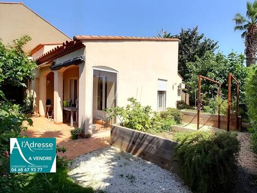 Maison de plain-pied à vendre 299 000 € 4 pièces 3 chambres 94 m² 410 m² de terrain Alénya 66200