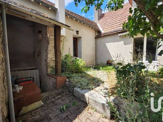 Maison à vendre 89 500 € 3 pièces 2 chambres 88,3 m² 128 m² de terrain Aulnay-Exterieurs Mer 41500