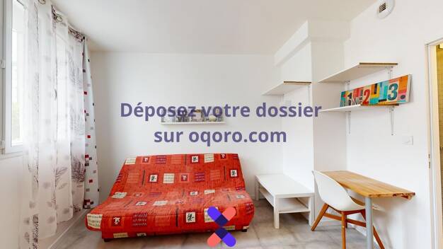 Appartement à louer 475 € 1 pièce 14 m² RDC Lakanal-Strasbourg Tours 37000