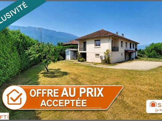 Maison à vendre 269 000 € 3 pièces 2 chambres 75 m² 923 m² de terrain Le Cheylas 38570