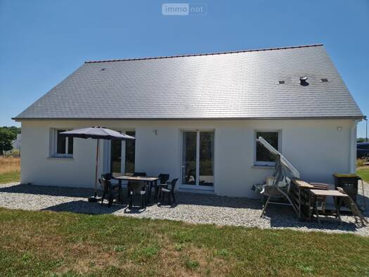 Maison de plain-pied à vendre 233 770 € 5 pièces 3 chambres 85 m² 642 m² de terrain Sérent 56460