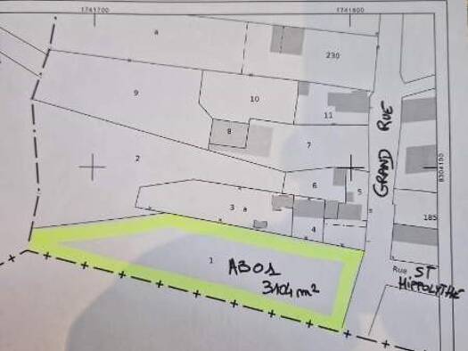 Terrain constructible à vendre 17 400 € 3 104 m² de terrain Grand-Verly 02120