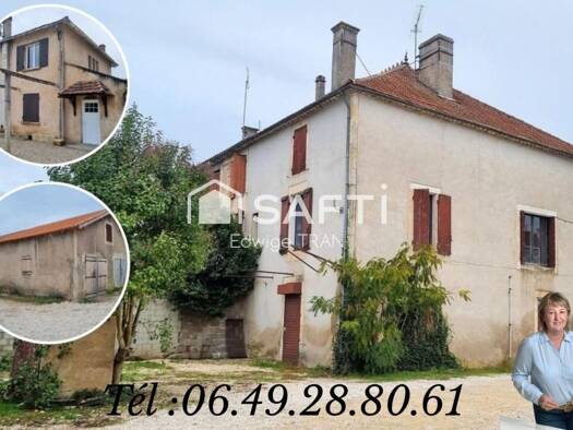 Maison de ville à vendre 75 000 € 14 pièces 4 chambres 255 m² 1 345 m² de terrain Urbain Fumel 47500