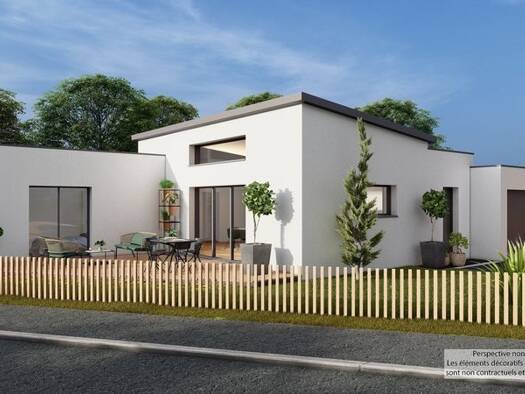 Terrain avec maison neuve à vendre 357 890 € 4 pièces 3 chambres 102 m² 560 m² de terrain Kerdrain-Kerudo Auray 56400