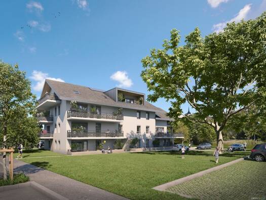 Appartement à vendre - neuf 328 000 € 3 pièces 2 chambres 69,7 m² dès le 31/03/2028 Marcellaz-Albanais 74150